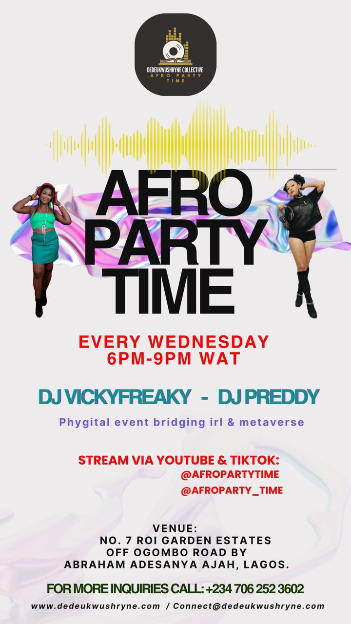 Afro Party Time Reloaded: Experience the best Afrobeat Party!